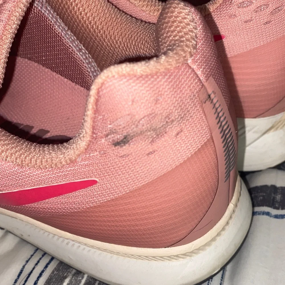 Nike Women's Pink Zoom Pegasus Sneakers - Picture 3 of 6